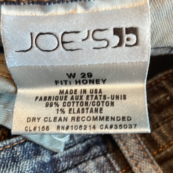 Joe’s honey fit bootcut jeans size 29 - Picture 7 of 12